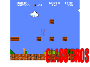 Glass Bros (SMB1 Hack) Cover